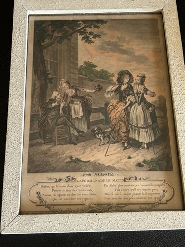 Ancienne gravure xviii - ancienne,