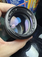 Canon FD 85mm F/2.0 Lens (Good)