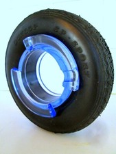 ADVERTISING ASHTRAY TIRE DUNLOP SP Sport automobile tire vintage c1970