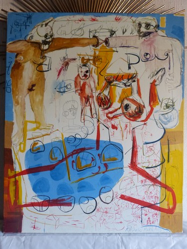 Tableau peinture abstraite