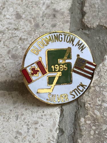 Pin bloomington silver - mn,