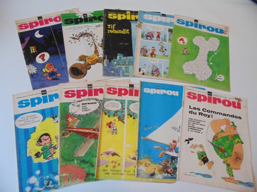 Spirou lot magazines - de,