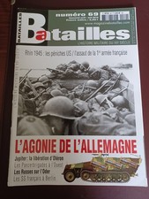 Batailles n°69 magazine histoire militaire ww2 l'agonie de l'Allemagne