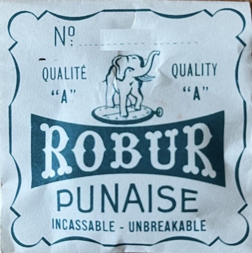 Verre plexi rond robur punaise - robur,