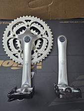 Campagnolo Olimpus mtb cranckset + pedals, crankset + pedals