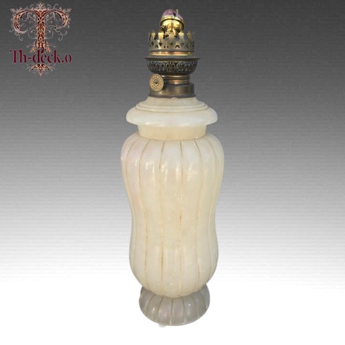 Lampe albâtre art deco - albÂtre,