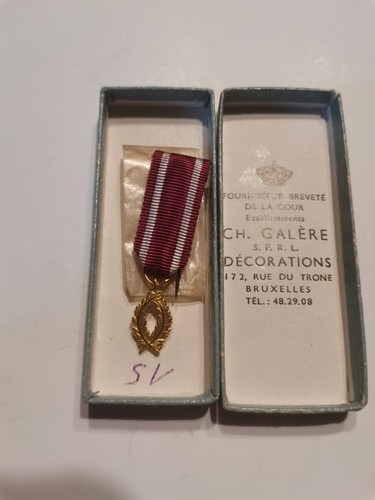 Belgique médaille réduction - médaille,
