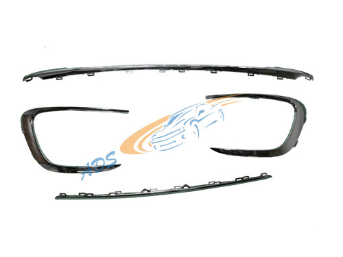 Kit moulures avant chrome - moulures,