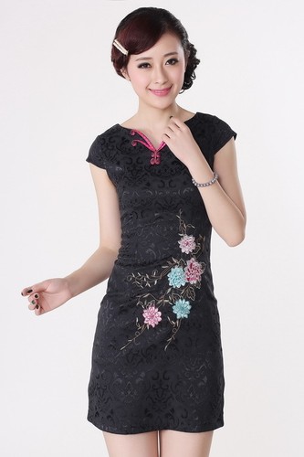 Jolie mini robe - jolie, chinoise