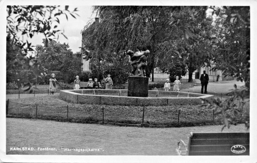 Karlstad suède fontanen - karlstad, suÈde~fontanen