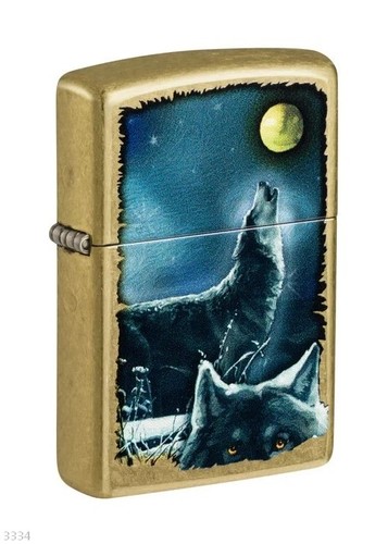 Zippo howling wolf - ,