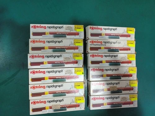 Stylo rapidographe rotring - rapidographe,