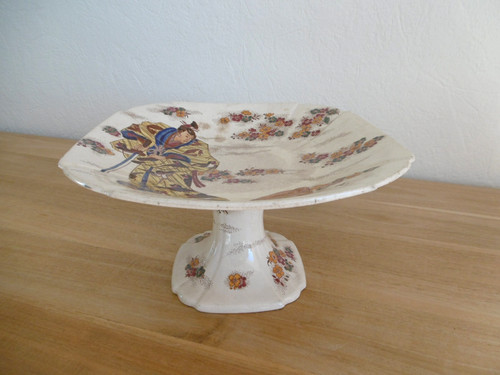 Compotier faience gien decor - gien,