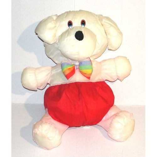 Peluche chien rose - peluche,