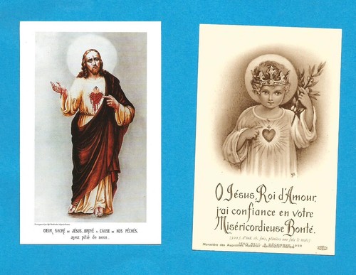 Lot images pieuses - de,