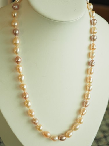 Collier vintage perles - collier,