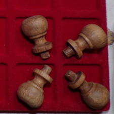 4x feet for trivet OLD old flat feet Napoleon III 19th century