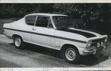 1967 Press Photo Opel Rallye Kadett with hood stripes - mja64589