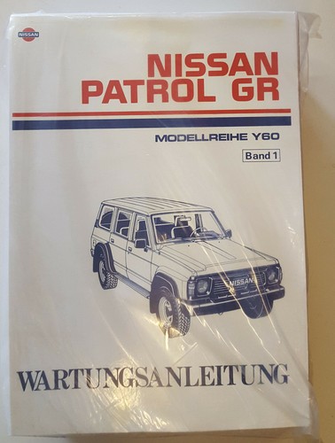 Manuel atelier nissan - d'atelier, patrol