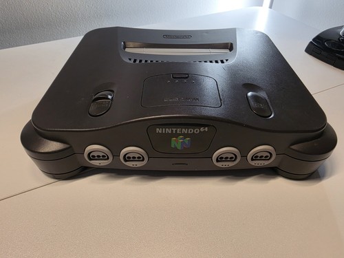 Nintendo gray console - nintendo, w/