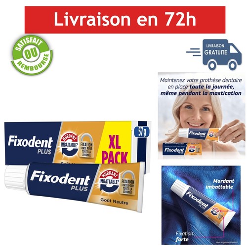 Fixodent crème adhésive pour - fixodent,