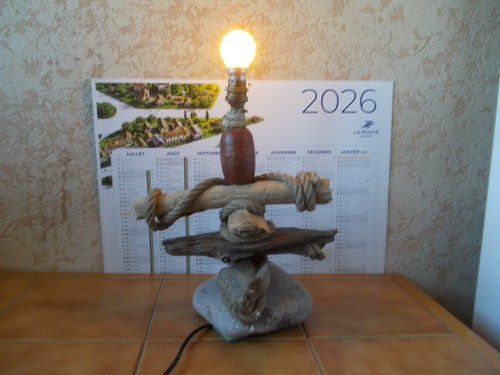 Ancienne lampe pêcheur - ancienne,