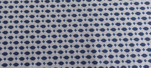 Coupon tissu provencal - coupon, blanc