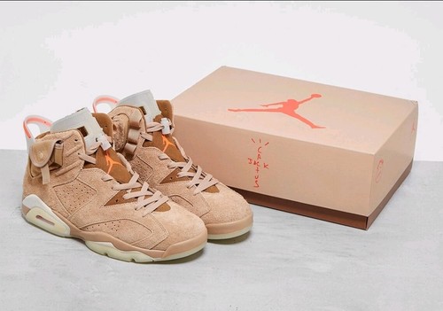 Travis scott air - jordan, 6