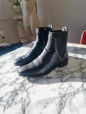 Bottine clouté noir Zara