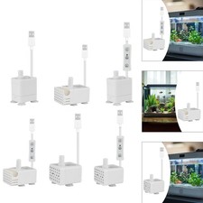 Pompe d'aquarium Mini pompe de circulation d'eau USB pour aquariums