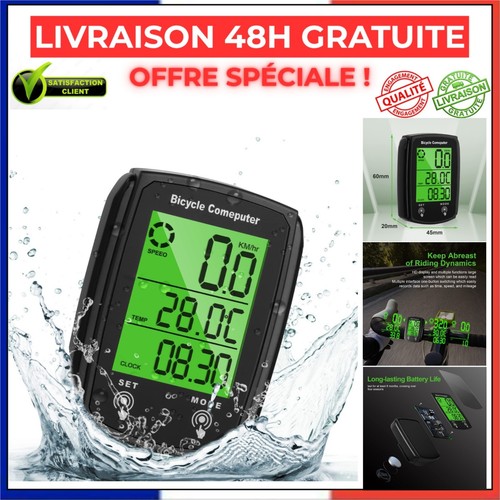 Compteur vélo uraqt - compteur,