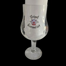 Tripel Karmeliet Tulip Beer Glass .3L 8.25"H