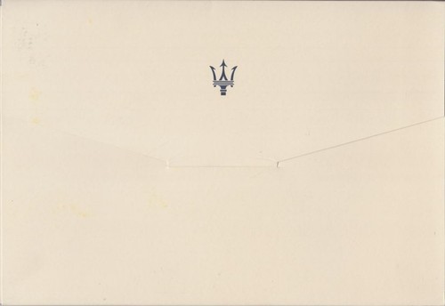 Catalogue brochure maserati - brochure,