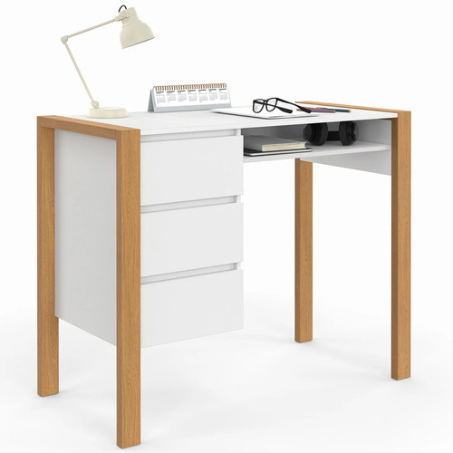 Bureau scandinave hugo avec - bureau, 3