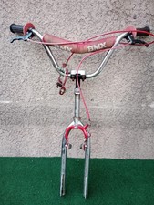 Lot avant BMX vintage chrome
