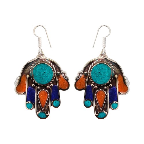 Boucles oreilles ethniques - boucles,