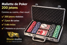 🦬♠️ Mallette de Poker