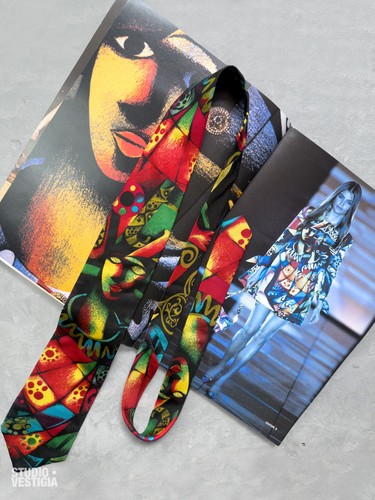 Runway gianni versace silk tie - runway,