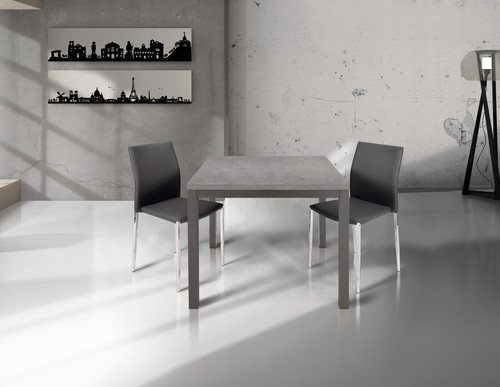 Table carré rabattable - table, en
