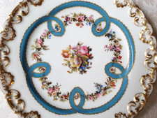Assiette Porcelaine J.B