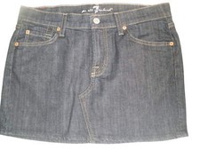 for all 7 mankind denim skirt