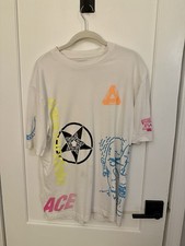 Palace Cannondale Mad Boy White T Shirt - Size Medium