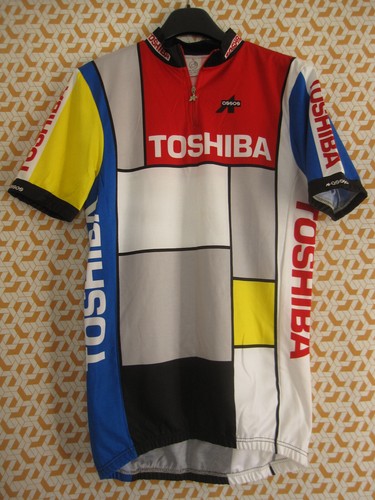 Maillot cycliste toshiba tour - cycliste,
