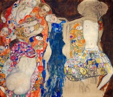GUSTAV KLIMT THE BRIDE ART