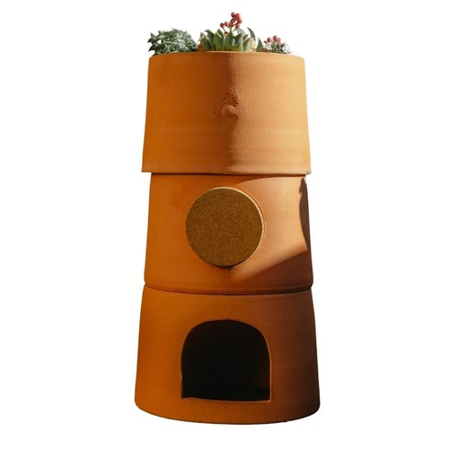 Pot fleurs composteur 15 - de,