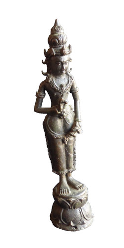 Statue bronze padmapani - statue, en
