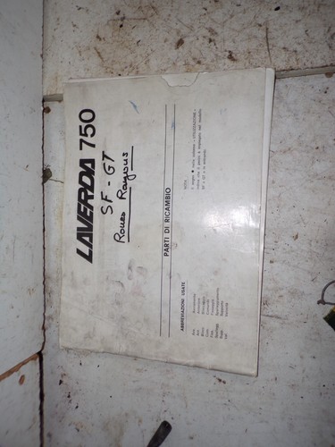 750 laverda catalogue de - sf,