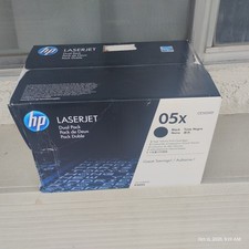 HP CE505XD 05X  High Yield Toner Cartridge - Black 2 Pack