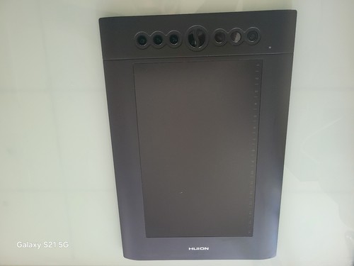 Tablette stylet huion h610 pro - tablette,