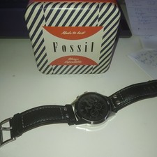 Montre Chronograph Fossil Edition black